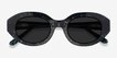 Swan Floral AcetateSunglass Frames from EyeBuyDirect, Closed View