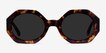 Vitamin Tortoise AcetateSunglass Frames from EyeBuyDirect, Front View