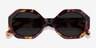 Vitamin Tortoise AcetateSunglass Frames from EyeBuyDirect, Closed View