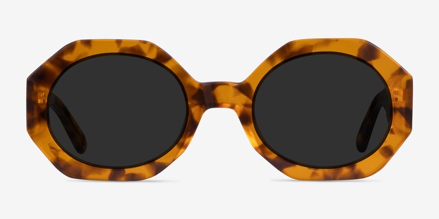 Vitamin Warm Tortoise AcetateSunglass Frames from EyeBuyDirect, Front View