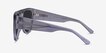 Southwest Clear Gray AcetateSunglass Frames from EyeBuyDirect, Side View
