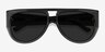 Southwest Clear Green AcetateSunglass Frames from EyeBuyDirect, Closed View
