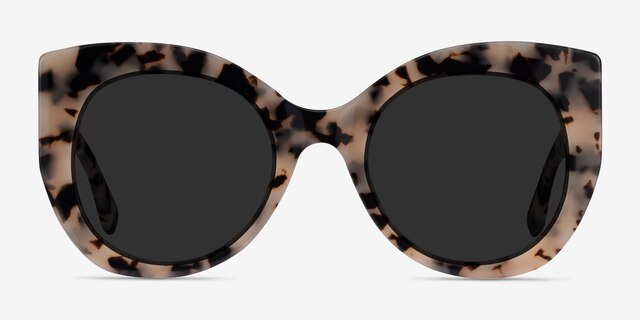 June Ivory Tortoise AcetateSunglass Frames from EyeBuyDirect, Front View