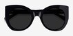 June Black AcetateSunglass Frames from EyeBuyDirect, Closed View