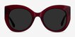 June Burgundy AcetateSunglass Frames from EyeBuyDirect, Front View
