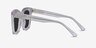 Los Angeles Clear AcetateSunglass Frames from EyeBuyDirect, Side View