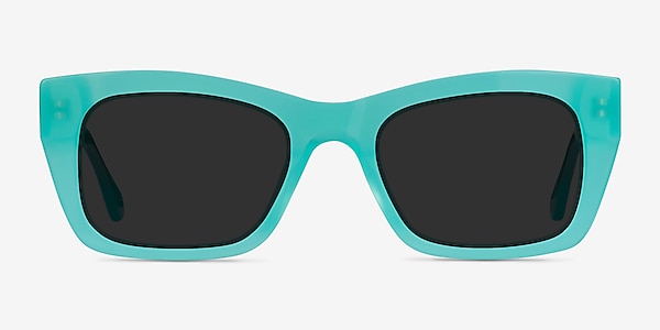 Because Turquoise Acetate Sunglass Frames