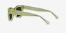 Because Clear Yellow AcetateSunglass Frames from EyeBuyDirect, Side View
