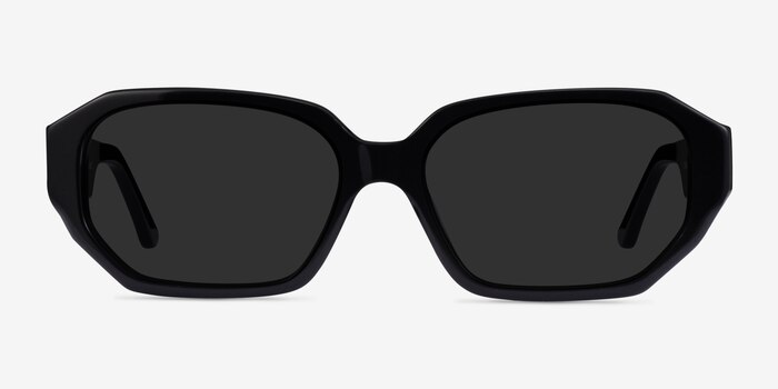 Claudel Black Acetate Sunglass Frames from EyeBuyDirect