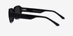 Claudel Black AcetateSunglass Frames from EyeBuyDirect, Side View