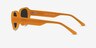 Claudel Orange AcetateSunglass Frames from EyeBuyDirect, Side View