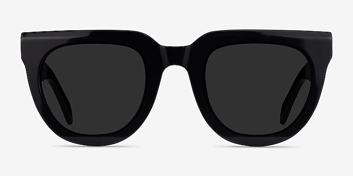 Dali Black Acetate Sunglass Frames from EyeBuyDirect