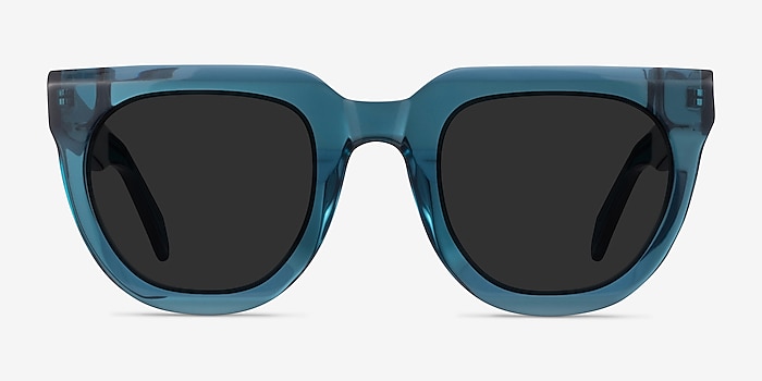 Dali Teal Acetate Sunglass Frames from EyeBuyDirect