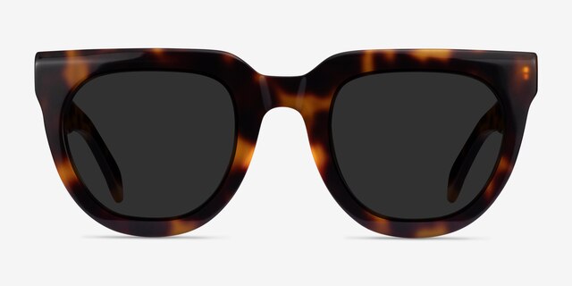 Dali Tortoise AcetateSunglass Frames from EyeBuyDirect, Front View