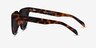 Dali Tortoise AcetateSunglass Frames from EyeBuyDirect, Side View
