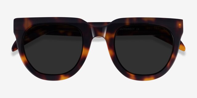 Dali Tortoise AcetateSunglass Frames from EyeBuyDirect, Closed View