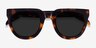 Dali Tortoise AcetateSunglass Frames from EyeBuyDirect, Closed View