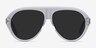 Map Clear AcetateSunglass Frames from EyeBuyDirect, Front View