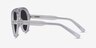 Map Clear AcetateSunglass Frames from EyeBuyDirect, Side View