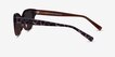 Vacation Clear Brown AcetateSunglass Frames from EyeBuyDirect, Side View