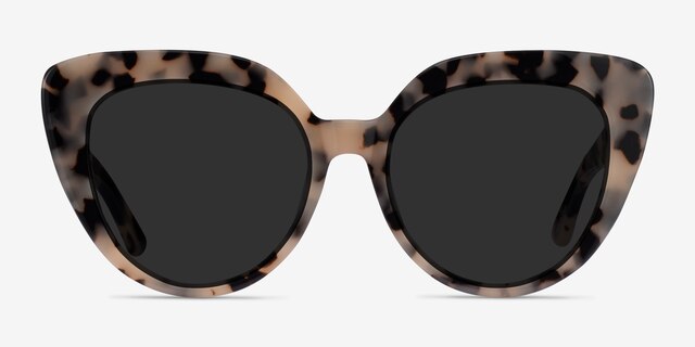 Santa Monica Ivory Tortoise AcetateSunglass Frames from EyeBuyDirect, Front View