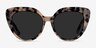 Santa Monica Ivory Tortoise AcetateSunglass Frames from EyeBuyDirect, Front View