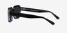 Somerset Black AcetateSunglass Frames from EyeBuyDirect, Side View