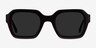 Somerset Brown AcetateSunglass Frames from EyeBuyDirect, Front View