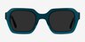 Somerset Teal AcetateSunglass Frames from EyeBuyDirect, Front View