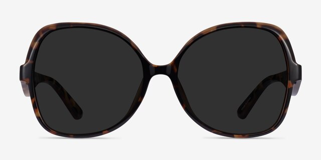Paradise Tortoise PlasticSunglass Frames from EyeBuyDirect, Front View