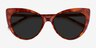 Holiday Brown Tortoise AcetateSunglass Frames from EyeBuyDirect, Closed View