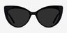 Holiday Black AcetateSunglass Frames from EyeBuyDirect, Front View