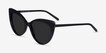 Holiday Black AcetateSunglass Frames from EyeBuyDirect, Angle View