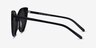 Holiday Black AcetateSunglass Frames from EyeBuyDirect, Side View