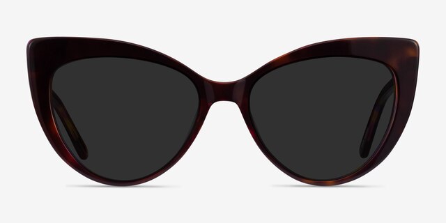 Holiday Tortoise AcetateSunglass Frames from EyeBuyDirect, Front View