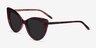 Holiday Tortoise AcetateSunglass Frames from EyeBuyDirect, Angle View
