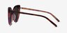Holiday Tortoise AcetateSunglass Frames from EyeBuyDirect, Side View