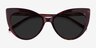 Holiday Tortoise AcetateSunglass Frames from EyeBuyDirect, Closed View