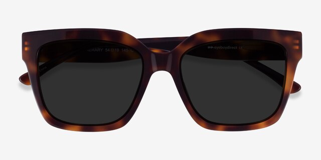 Itinerary Tortoise AcetateSunglass Frames from EyeBuyDirect, Closed View