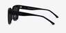 Itinerary Black AcetateSunglass Frames from EyeBuyDirect, Side View
