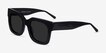 Monterey Black AcetateSunglass Frames from EyeBuyDirect, Angle View