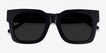 Monterey Black AcetateSunglass Frames from EyeBuyDirect, Closed View