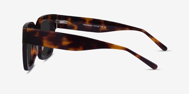 Monterey Tortoise AcetateSunglass Frames from EyeBuyDirect, Side View