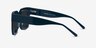 Monterey Teal AcétateSoleil de Lunette de vue d'EyeBuyDirect, Vue de Côté