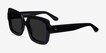 Sometime Black AcetateSunglass Frames from EyeBuyDirect, Angle View