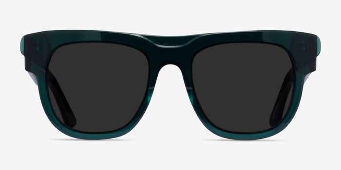 Eon Teal Acetate Sunglass Frames from EyeBuyDirect