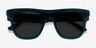 Eon Teal AcetateSunglass Frames from EyeBuyDirect, Closed View