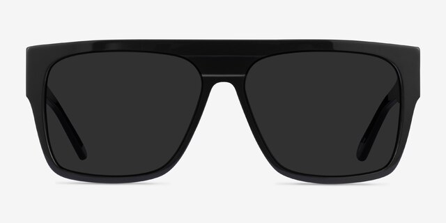 Clifford Dark Green AcetateSunglass Frames from EyeBuyDirect, Front View