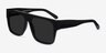 Clifford Dark Green AcetateSunglass Frames from EyeBuyDirect, Angle View