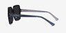 Town Black AcetateSunglass Frames from EyeBuyDirect, Side View